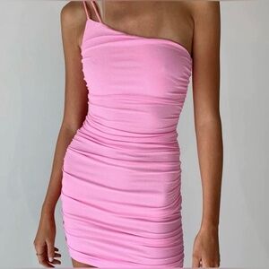 Princess Polly Reece Mini Dress Pink 4